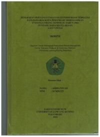 Penerapan Pertanggung Oleh Perseroan Terbatas Jasa Raharja Kota Pekanbaru Berdasarkan Undang-Undang Nomor 34 Tahun 1964 Tentang Dana Kecelakaan Lalu Lintas