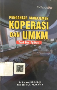 Pengantar manajemen koperasi dan UMKM