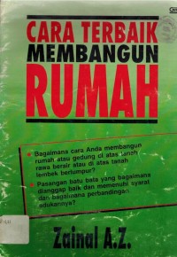 Cara Terbaik Membangun Rumah