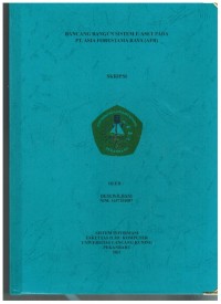 Rancang Bangun Sistem E-Asset Pada PT Asia Forestama Raya (AFR)