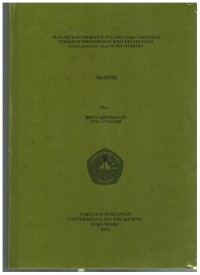 Pengaruh Pemberian Pupuk Organik Cair Top G2 Terhadap Pertumbuhan Bibit Kelapa Sawit  (Elaeis gueineensis Jacq) Di Pre - Nursery