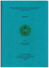 Sistem Informasi Pengelolaan Surat Masuk dan Surat Keluar di Kantor Lurah Minas Jaya Bebrbasis WEB