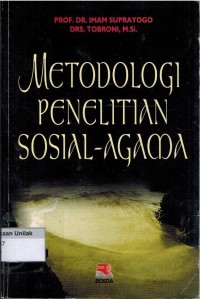 Metodologi Penelitian Sosial Agama