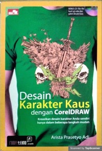 Desain Karakter kaus Dengan Coreldraw