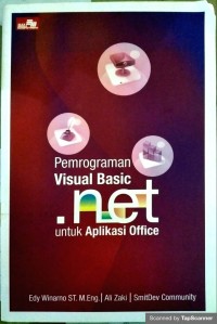 PEMROGRAMAN VISUAL BASIC. NET UNTUK APLIKASI OFFICE