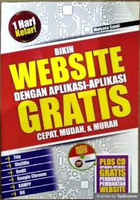 Bikin website dengan aplikasi-aplikasi gratis cepat,mudah, & murah