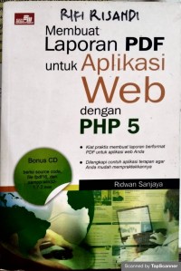 Membuat laporan pdf untuk aplikasi web dengan php 5