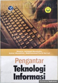 Pengantar teknologi informasi