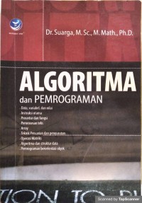 ALGORITMA DAN PEMROGRAMAN