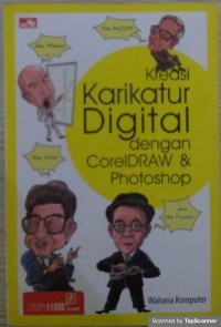 Kreasi karikatur digital dengan coreldraw & photoshop