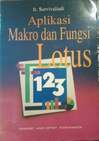 Aplikasi Makro dan Fungsi LOTUS 123