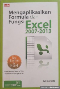 Mengaplikasikan Formula dan Fungsi Excel 2007-2013