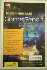 Mudah membuat game sendiri: setiap orang bisa menciptakan game !