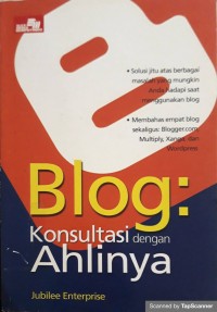 Blog: konsultasi dengan ahlinya