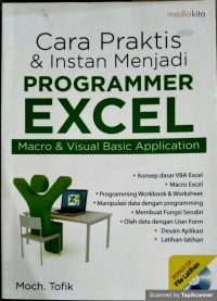 Cara praktis & instan menjadi programmer excel