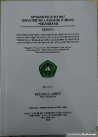 Profesionalisme kerja pegawai pada kantor camat tapung hilir kab. kampar