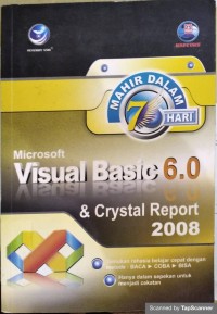 Microsoft visual basic 6.0 & crystal report 2008