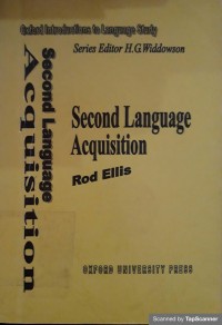 Second language acquisition