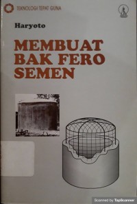 Membuat bak fero semen