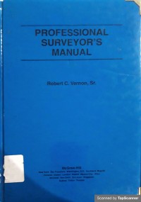 PROFESSIONAL SURVEYOR'S MANUAL