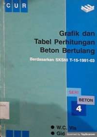 Grafik dan Tabel Perhitungan Beton Bertulang 4