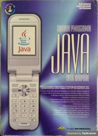 TUNTUNAN PEMROGRAMAN JAVA UNTUK HANDPHONE