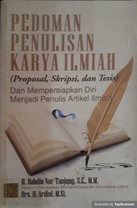 Pedoman penulisan karya ilmiah