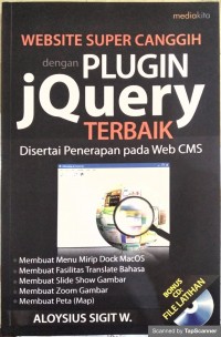 Website super canggih dengan plugin jquery terbaik disertai penerapan pada web cms