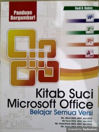 Kitab suci microsoft office belajar semua versi