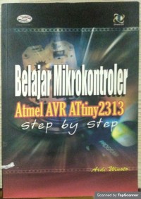 Belajar mikrokontroler atmel avr attiny 2313