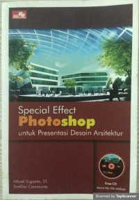 Special effect photoshop untuk presentasi desain arsitektur