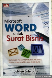 MICROSOFT WORD UNTUK SURAT BISNIS