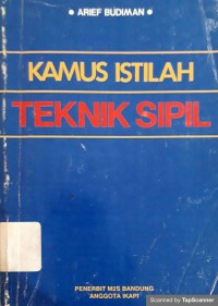 Kamus Istilah Teknik Sipil