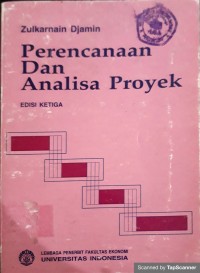 Perencanaan dan analisa proyek