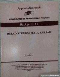 REKONSTRUKSI MATA KULIAH