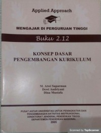 Konsep dasar pengembangan kurikulum