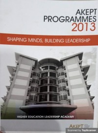 Akept programmers 2013 shapping minds, building leadership