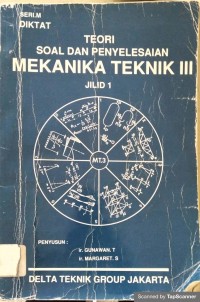 Teori soal dan penyelesaian mekanika teknik III