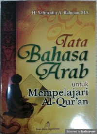 Tata bahasa arab untuk mempelajari al-qur'an