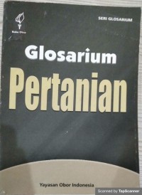 Glosarium pertanian