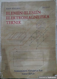 Elemen-elemen elektromagnetika teknik Jil.1