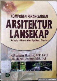 Komponen perancangan arsitektur lansekap