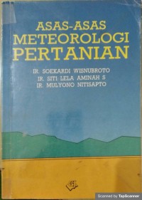 Asas-asas meteorologi pertanian