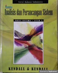 Analisis dan perancangan sistem