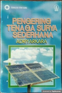 Pengering tenaga surya sederhana