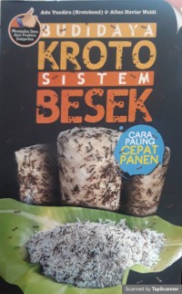 Budidaya kroto sistem besek