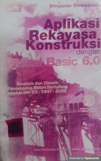 Aplikasi rekayasa konstruksi dengan visual basic 6.0