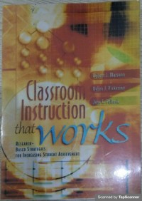 Classroom instruction that works