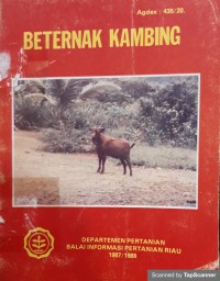 Beternak kambing