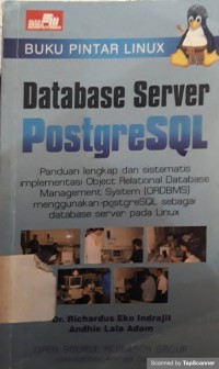 Buku pintar linux database server postgresql